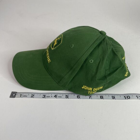 John Deere Hat, Green Adjustable, Strapback, Embroidered - Picture 9 of 9